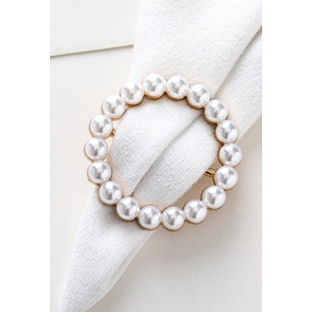 Pearl choker ring