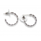 CREOLA EARRINGS SILVER