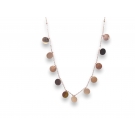 GRAPP NECKLACE PINKGOLD