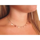 GRAPP NECKLACE PINKGOLD