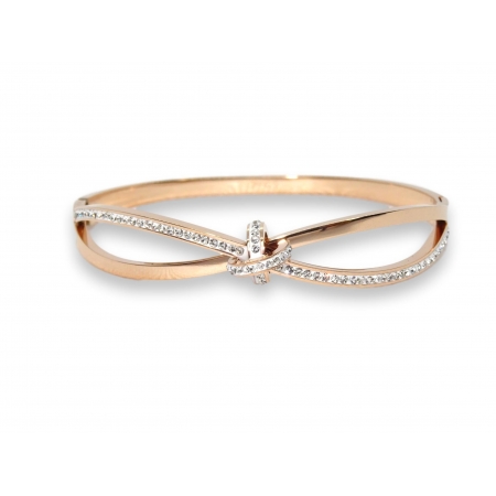 INFINITY BANGLE PINKGOLD