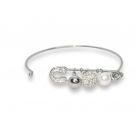 PIN BANGLE SILVER