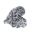 Voile de Soie Black Leopard Vera