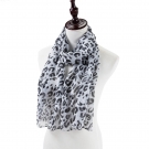 Voile de Soie Black Leopard Vera